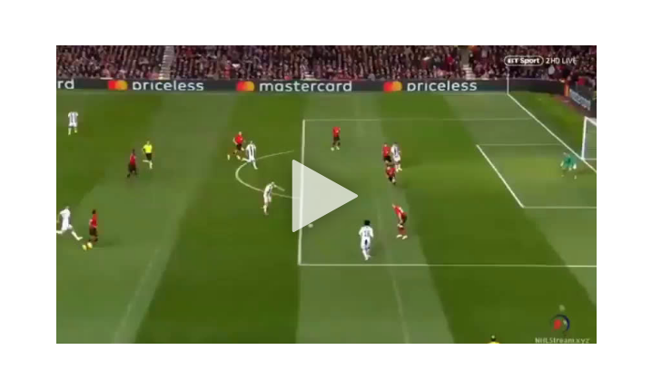 Cristiano strzela, a De Gea... [VIDEO]
